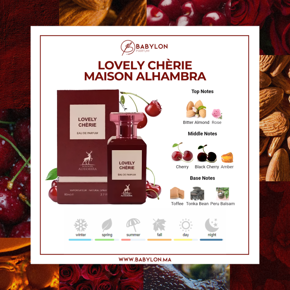 lovely cherie parfum prix maroc