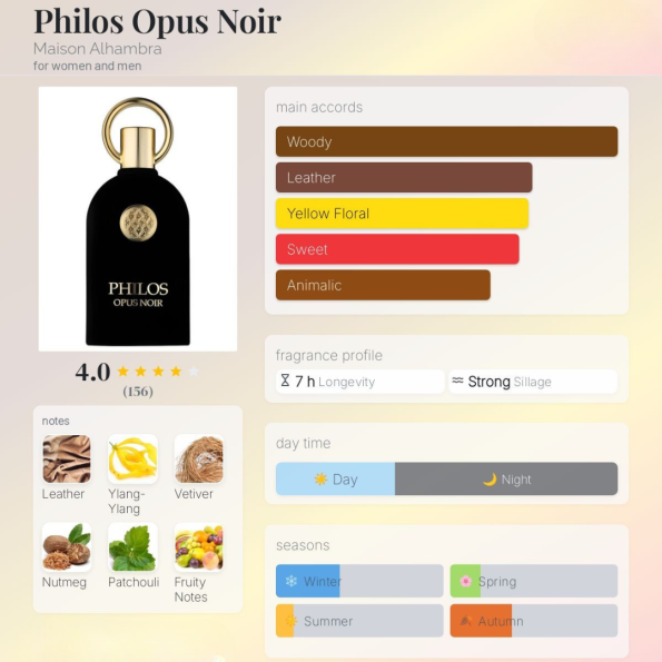 philos Opus Noir