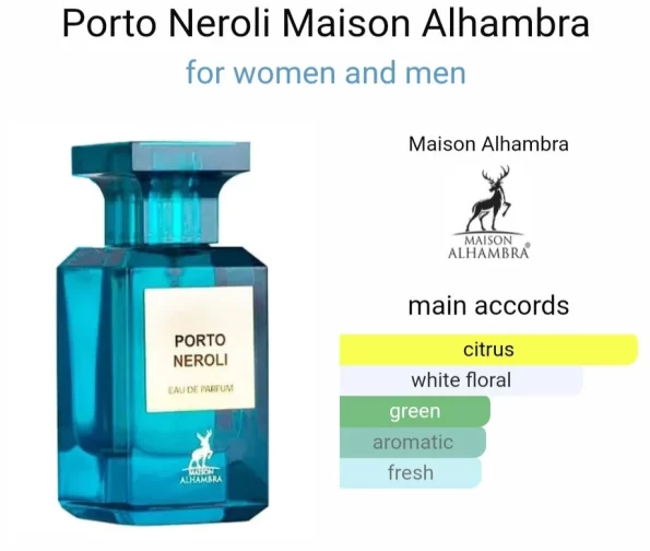 porto neroli maison alhambra notes